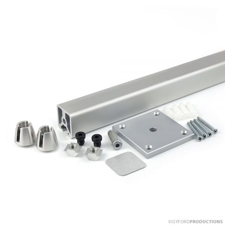 Gyford Décor Single Blade Sign Hardware Kit for 1/8" Thick Sign Material (plastic not included) SLK-BL-125